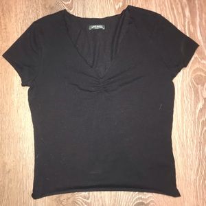 Black ruched top